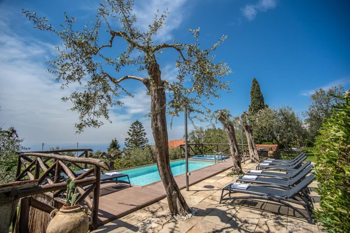 Villa Aragona Historic Villa With Views And Guest Services Massa Lubrense Buitenkant foto