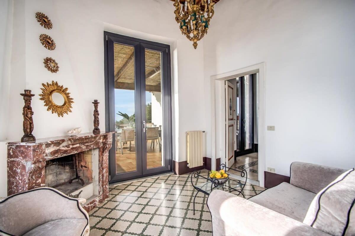 Villa Aragona Historic Villa With Views And Guest Services Massa Lubrense Buitenkant foto